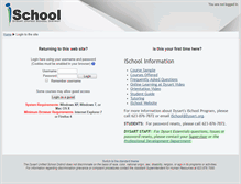 Tablet Screenshot of ischool.dysart.org